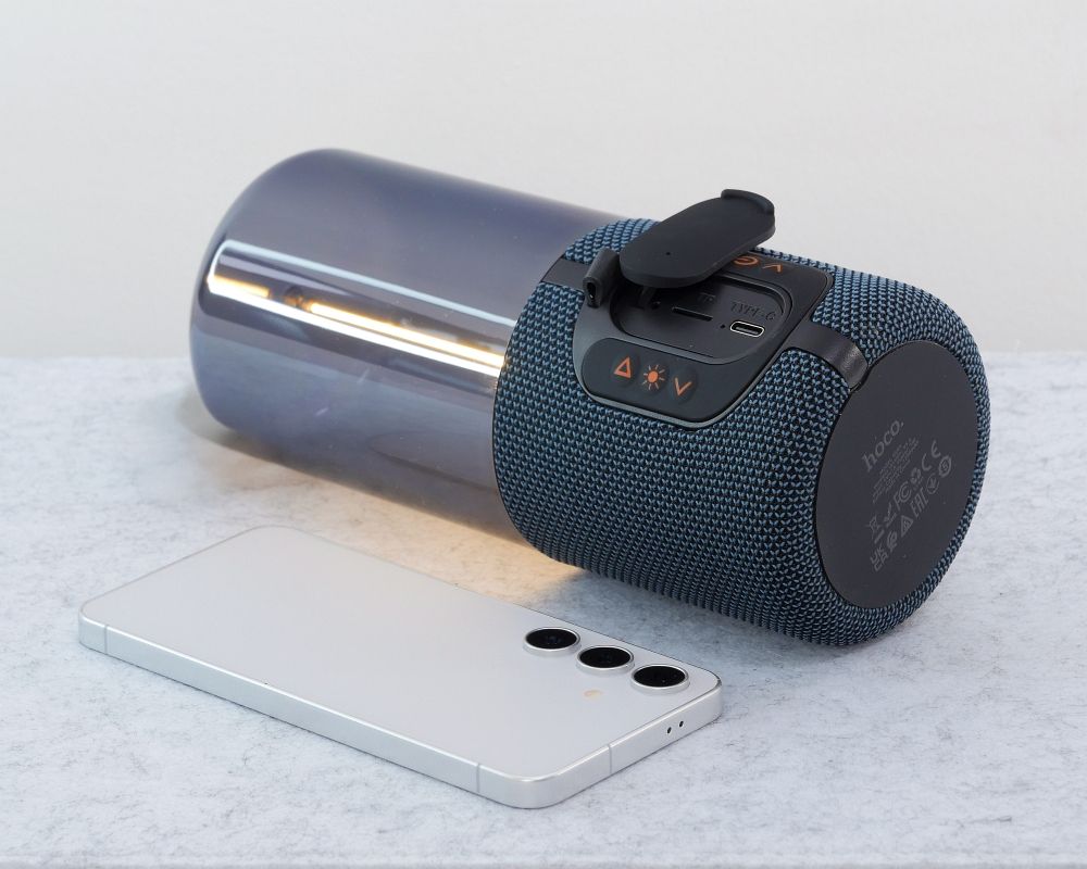 HOCO BS64 – Enceinte Bluetooth portable 5W, étanche IPX5 – Son puissant, design compact – Bleue