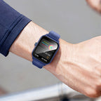 Montre connectée HOCO Y27 – Écran 1,95" TFT – Appels Bluetooth – IPX4 – Bleue