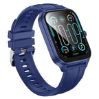 Montre connectée HOCO Y27 – Écran 1,95" TFT – Appels Bluetooth – IPX4 – Bleue