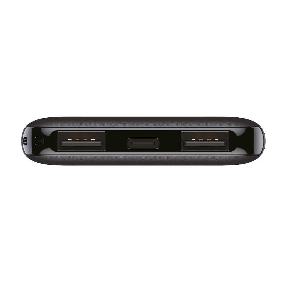 Blue Star W0539 – Batterie externe compacte 5000 mAh – Charge rapide 2A – Noire