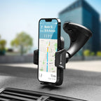 Support Voiture Forcell CARBON HT1 – Design Carbone Épuré & Rotation 360°