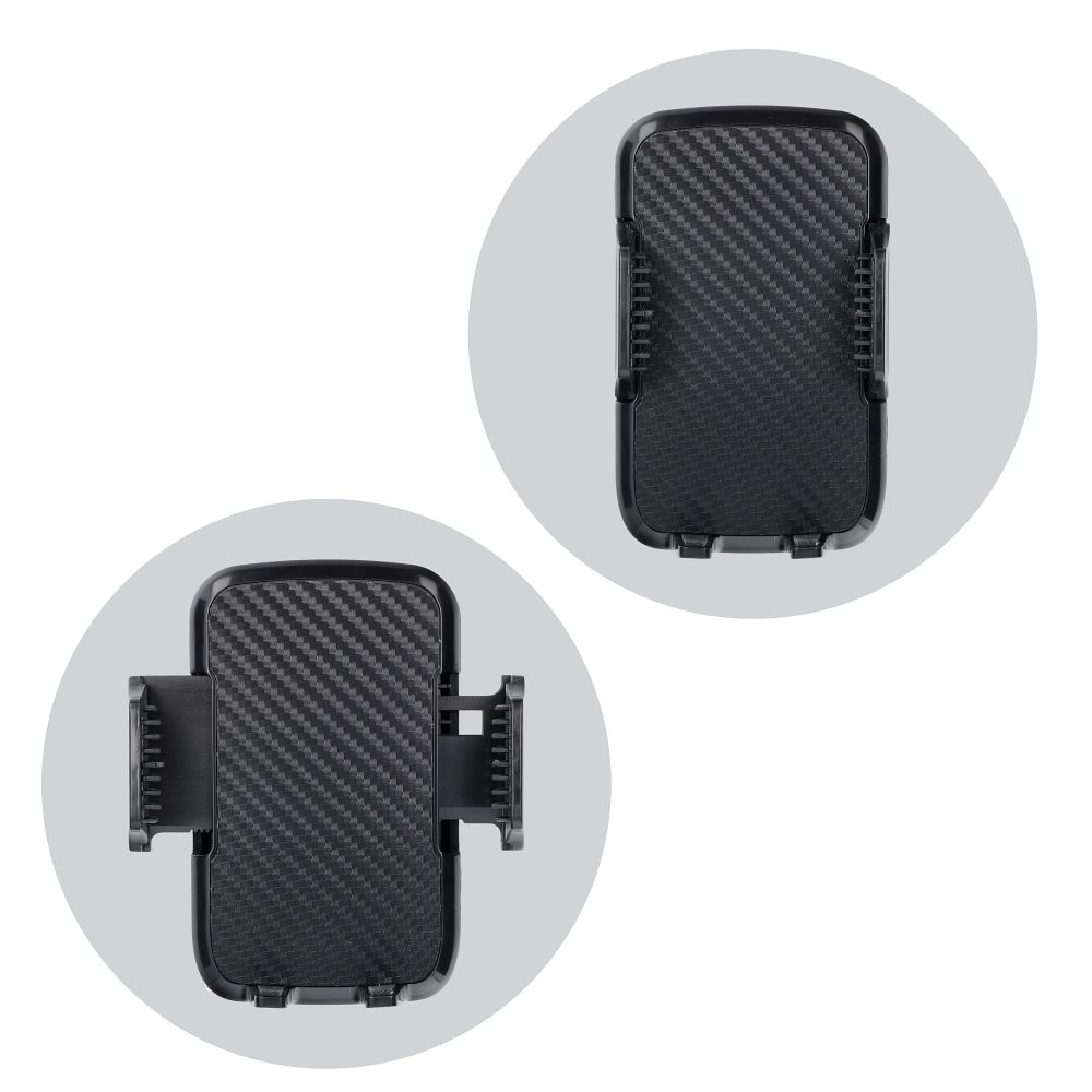 Support Voiture Forcell CARBON HT1 – Design Carbone Épuré & Rotation 360°