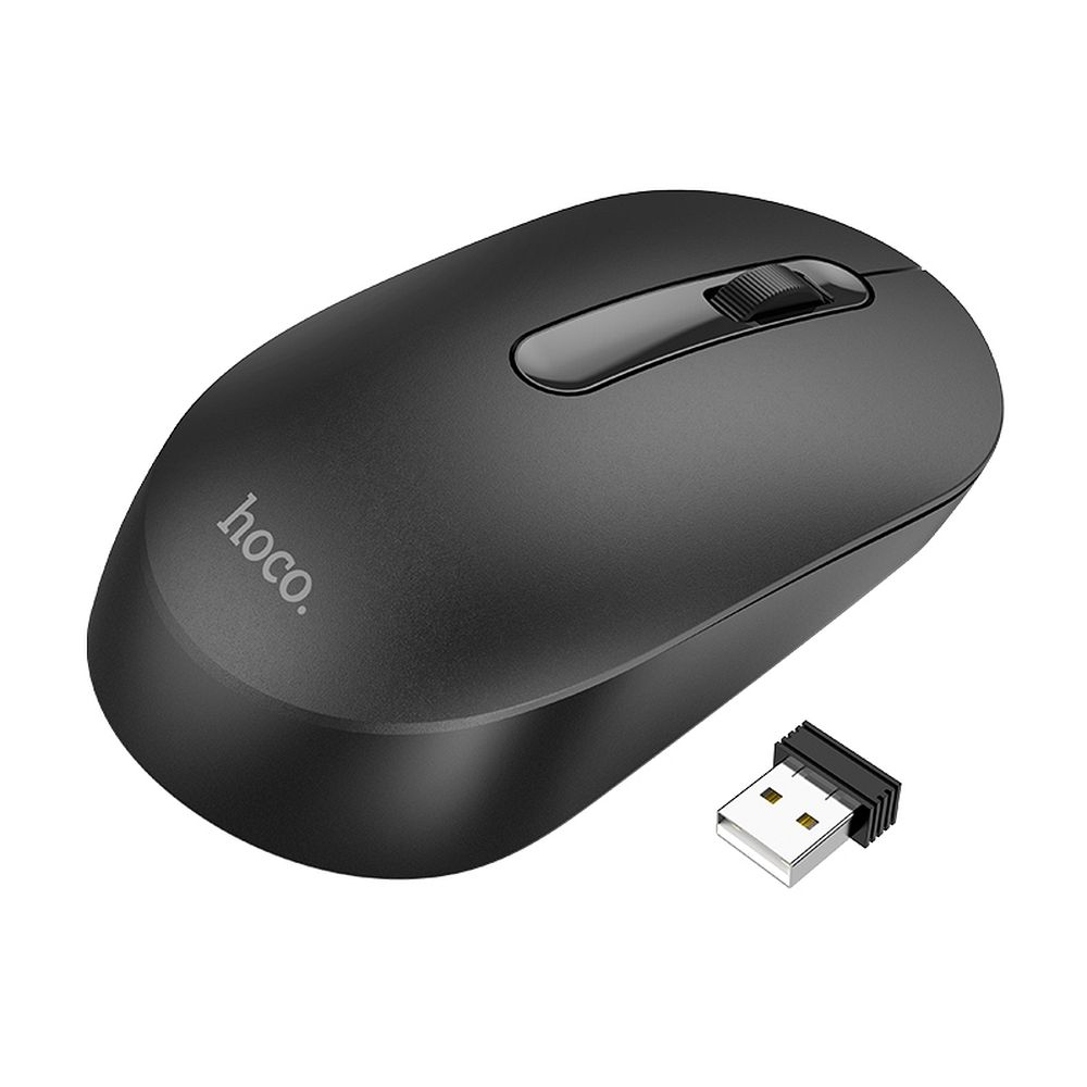 Souris Sans Fil HOCO GM14 – 2.4G | Précision 1200 DPI | Ultra Légère & Confortable | USB Plug & Play